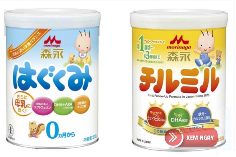 Morinaga milk powder from Japan