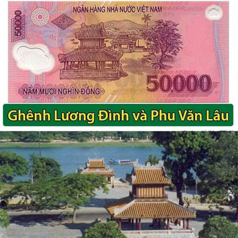 Nghinh Luong Dinh, Phu Van Lau (VND 50.000 bill)