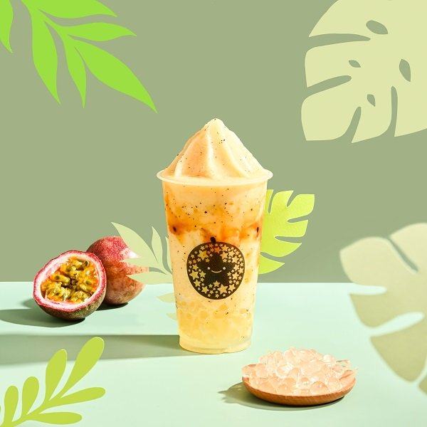 Toco Toco's very attractive morning dew pearl passion fruit