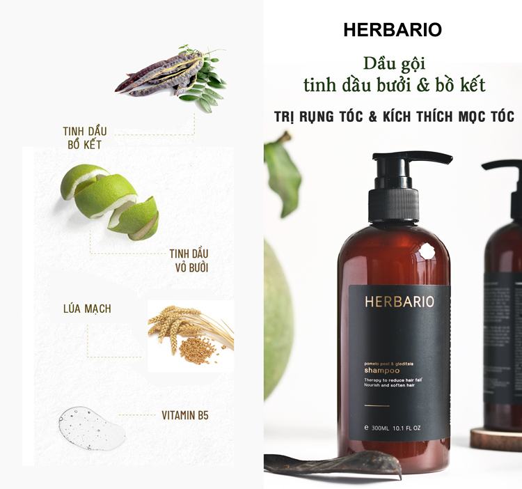 Herbario Pods & Grapefruit Shampoo