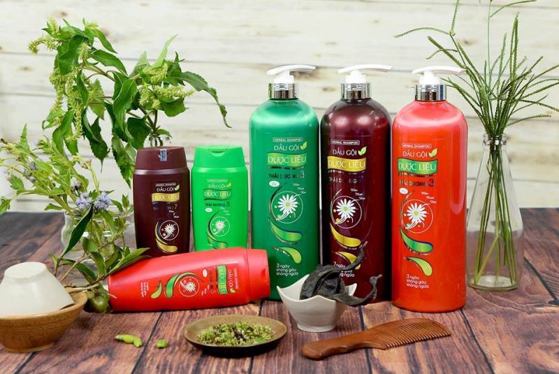 Thai Duong shampoo is a herbal shampoo brand in Vietnam