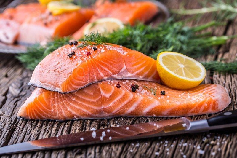 Salmon is good for babies