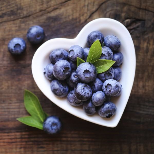 Blueberries are rich in nutrients that help the fetus develop well