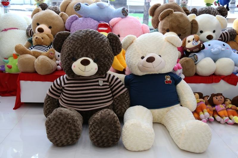Teddy bears will be chosen by many as a gift for your other half