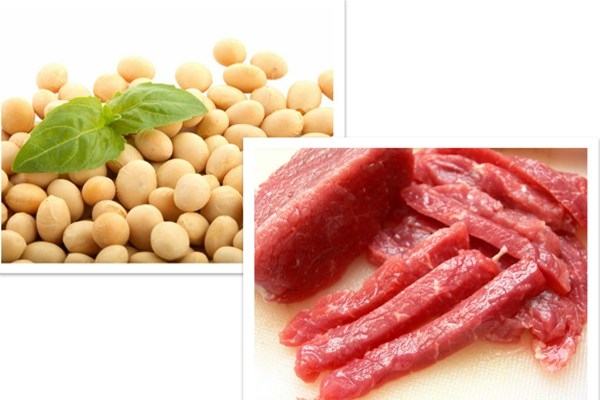 Mothers absolutely should not cook meat with soybeans for children to eat.
