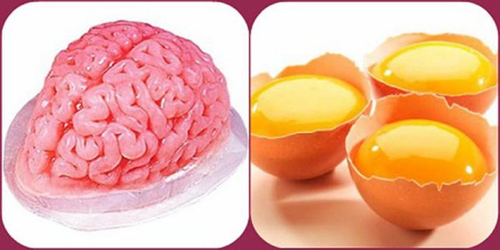 You should separate chicken eggs and pig brains when cooking