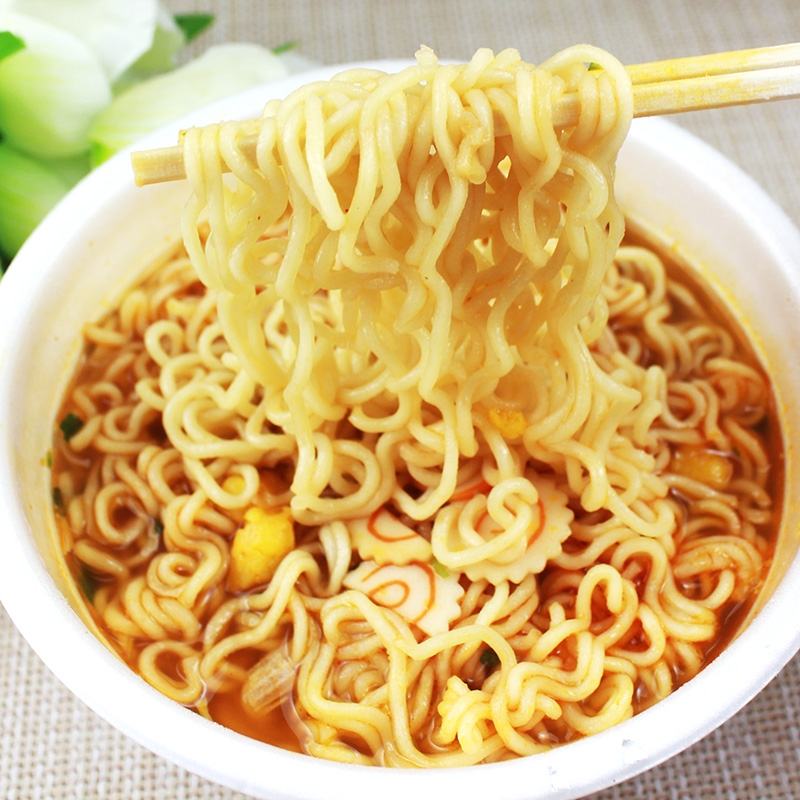 Don't eat instant noodles on an empty stomach