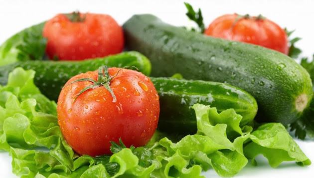 Animo substances in fresh vegetables, cucumbers cause belching, abdominal pain