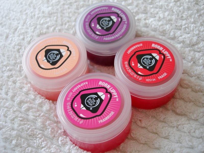 4 colors of Born Lippy lip balm (internet source)