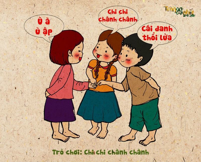 Chi chi cham cham is a folk game that develops both hands and language development for children
