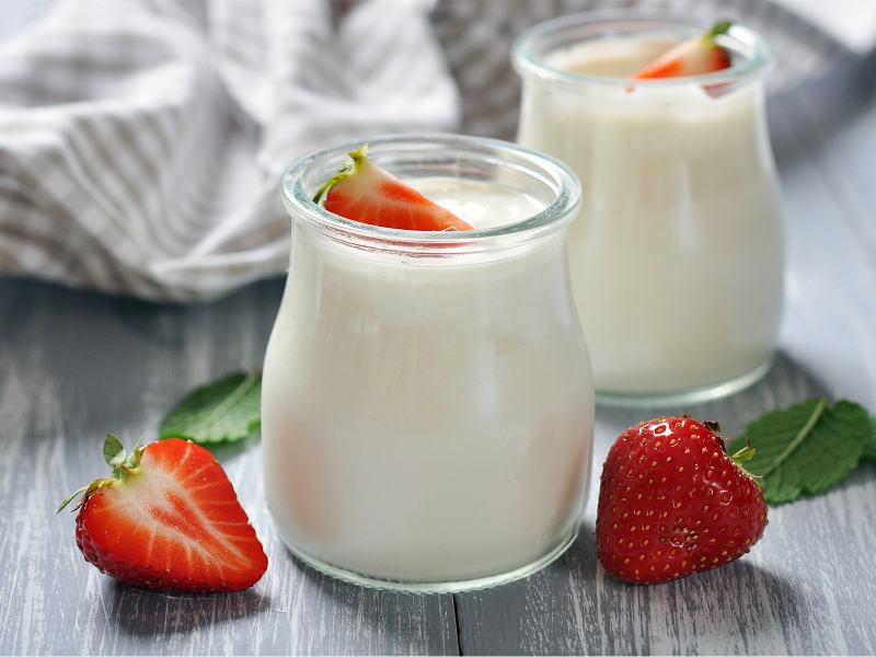 Yogurt without sugar
