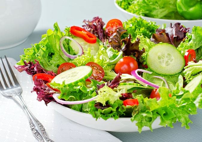 Vinegar salad - your favorite non-fat dish