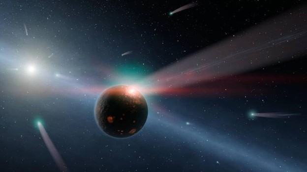 Jupiter and Neptune are hitting Earth with comets