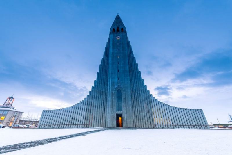 Hallgrimur Church in Iceland