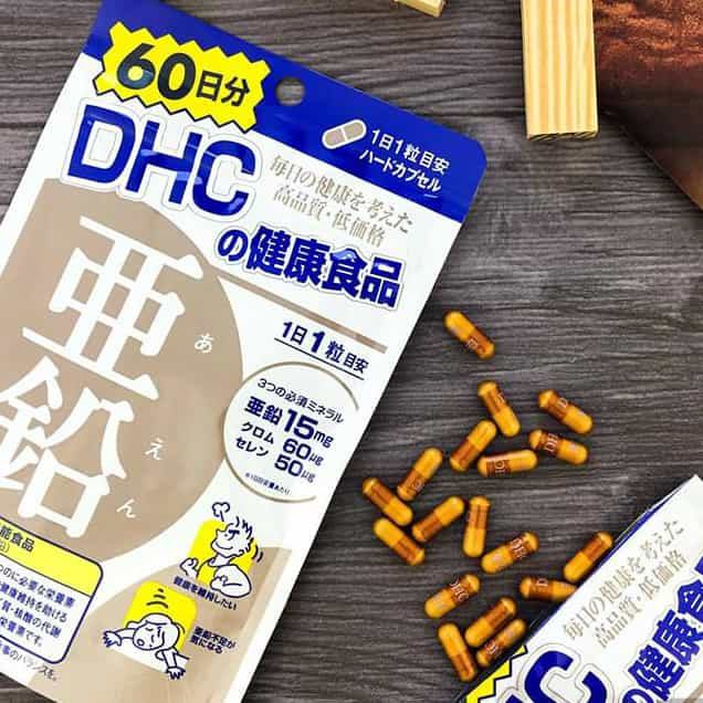 Japan DHC zinc supplements