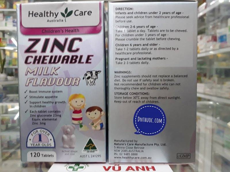 Healthy Care ZinC Zinc Supplement