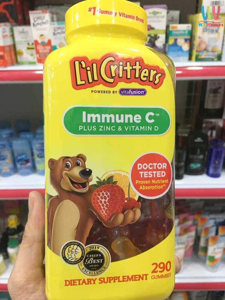 Immune C™ Plus Zinc and Vitamin D gummies for kids