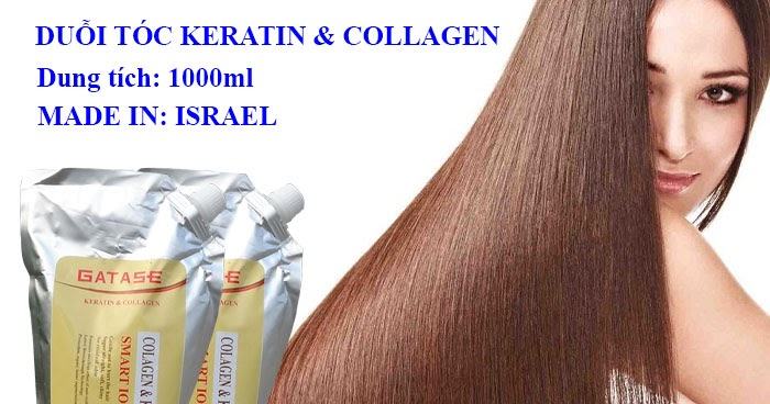 Keratin Collagen hair straightener