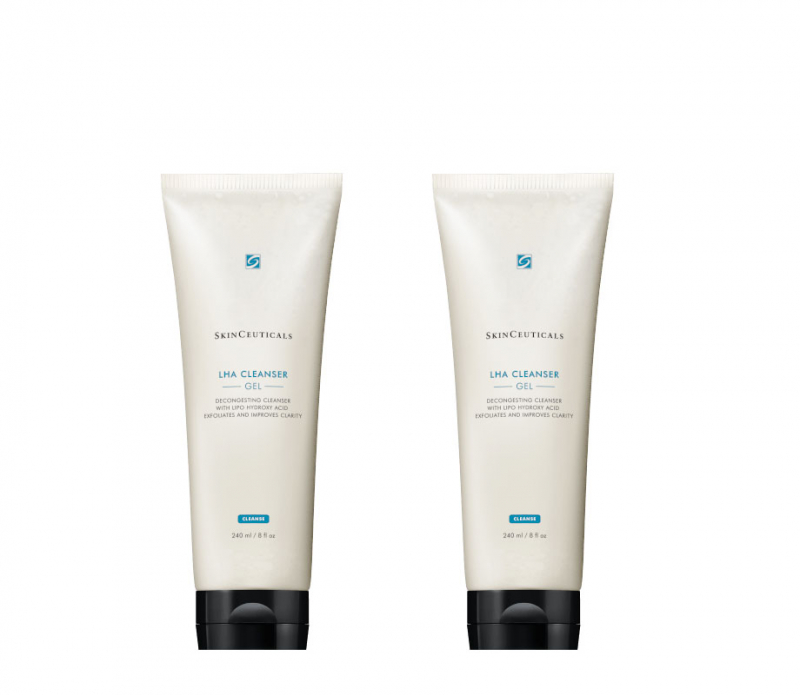 LHA Cleanser is an exfoliating cleanser that removes excess oil and brightens skin