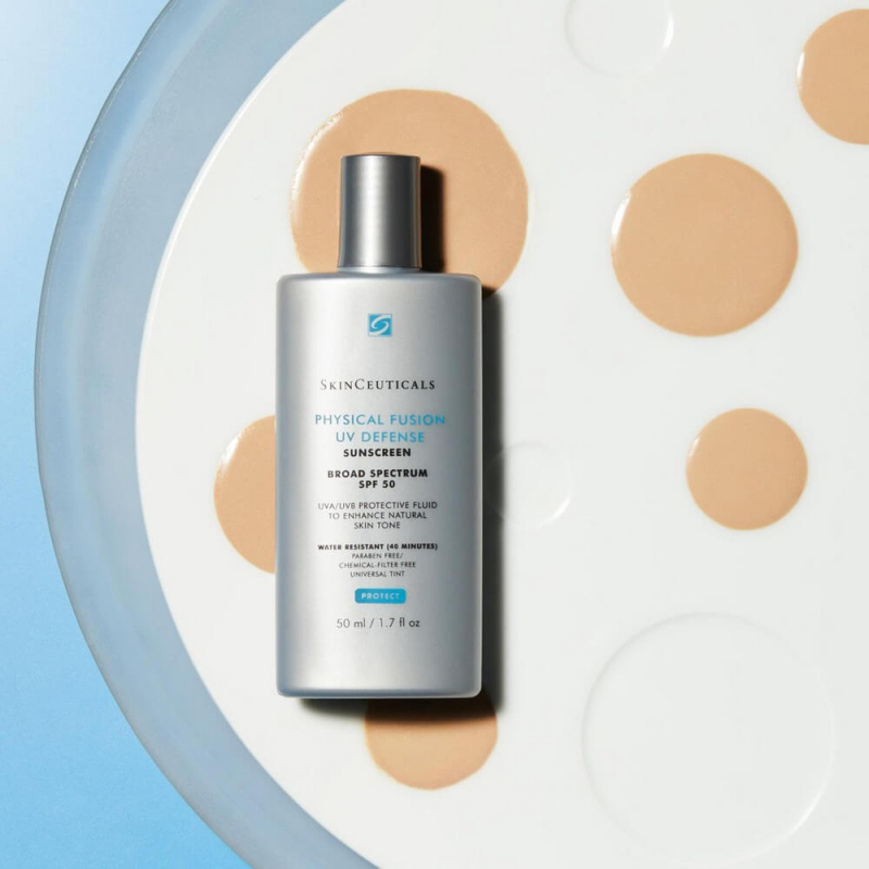 Physical Fusion UV Defense SPF50 helps prevent all penetration of UVA and UVB rays into the skin