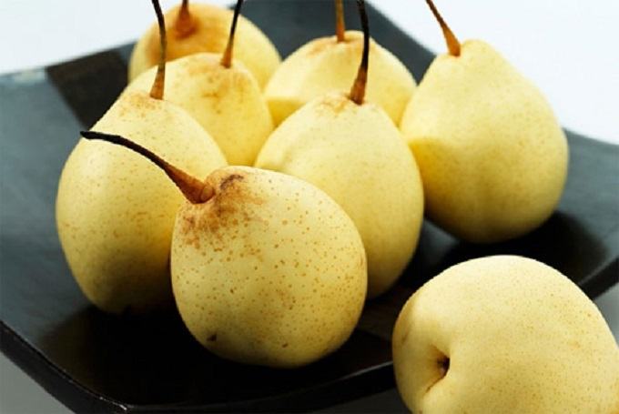 Pear is at the top of the list of fruits that help with alcohol