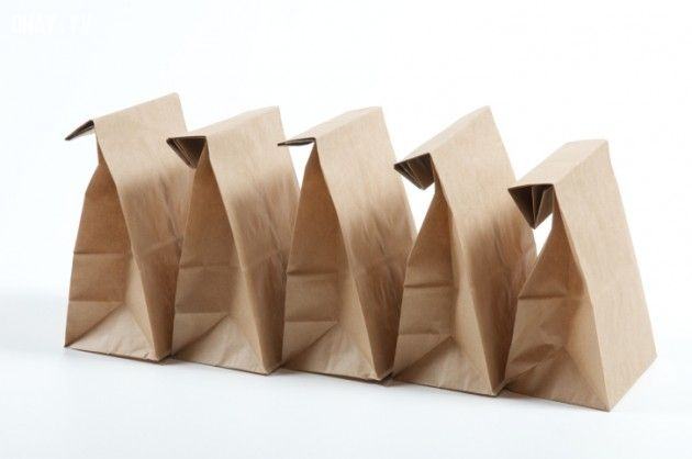 Paper bags - a convenient product and capable of holding many items