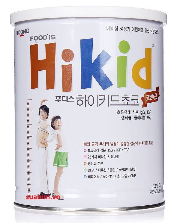Korean Hikid Milk to increase height