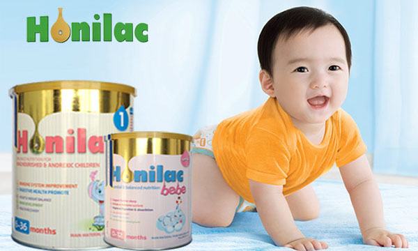 Honilac milk helps to increase height and brain for children.