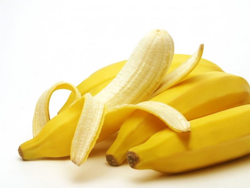 Bananas are rich in potassium which is good for health