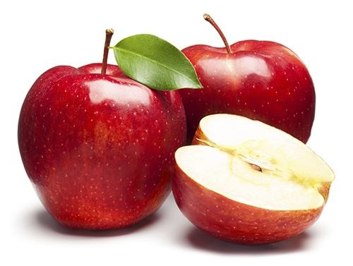 Apples contain a lot of vitamin C, which helps to eliminate toxins very well