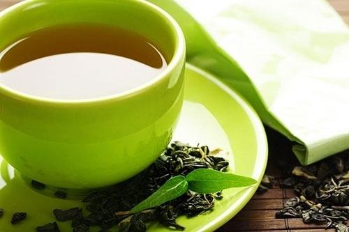Green tea contains antioxidants