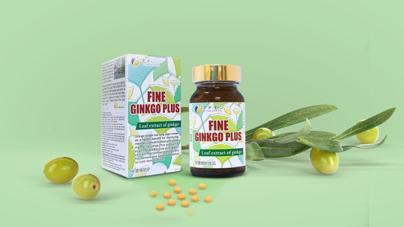 Fine Ginkgo Plus brain supplement Japan