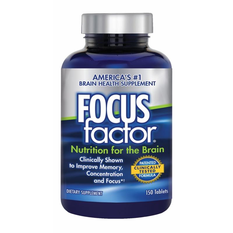 Focus Factor brain tonic 150 tablets from the US