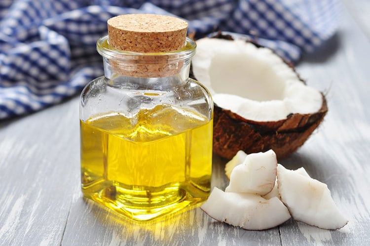 Coconut oil has antibacterial properties and kills bacteria effectively.
