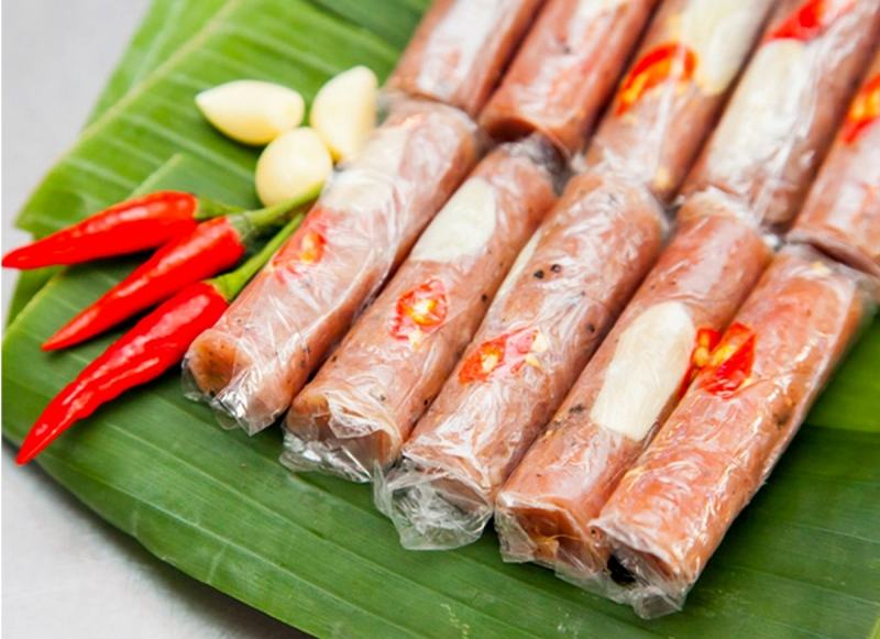 Nem chua - specialty brand of Thanh Hoa