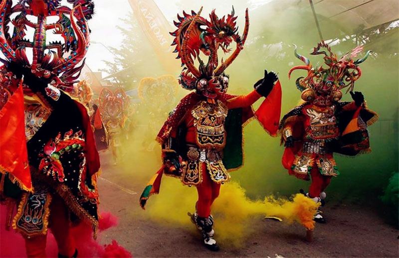 Devil's Festival, Oruro Town, Bolivia