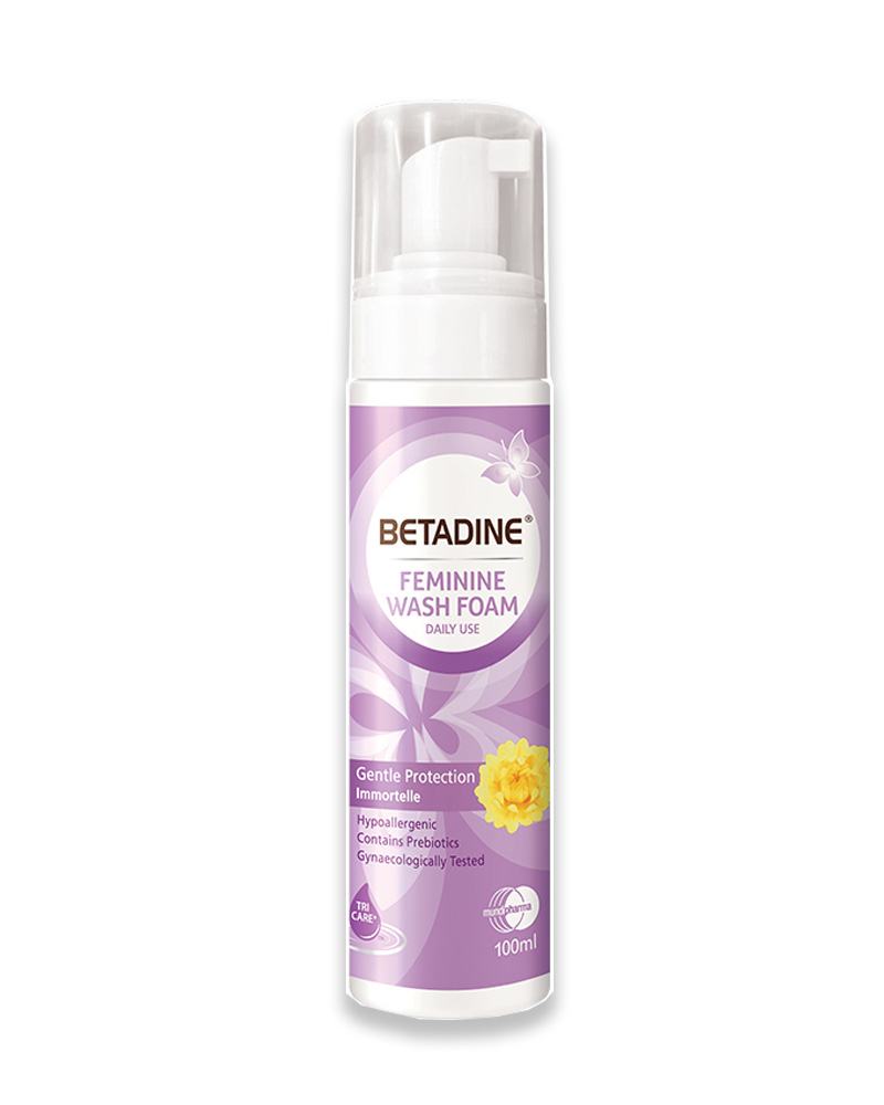 Betadine Gentle Protection feminine hygiene foam