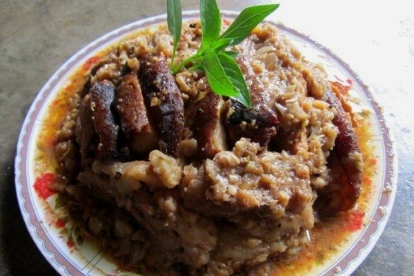 Unique dishes Khau Nhuc
