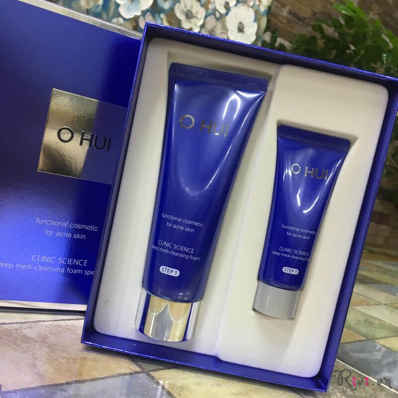 Clinic Science Deep Medi-Cleansing Foam is a high-class facial cleanser from the famous cosmetic company ohui - Korea.