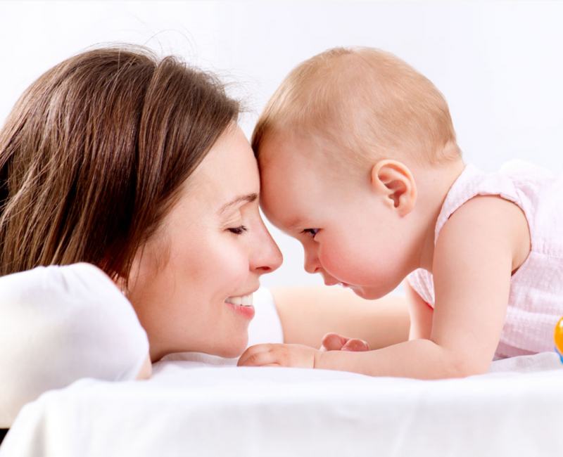 Loving and cuddling gestures when you are with your baby will help you order milk faster