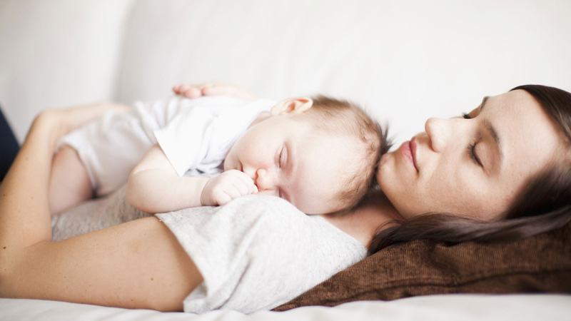 Getting enough sleep is also a way to increase breast milk