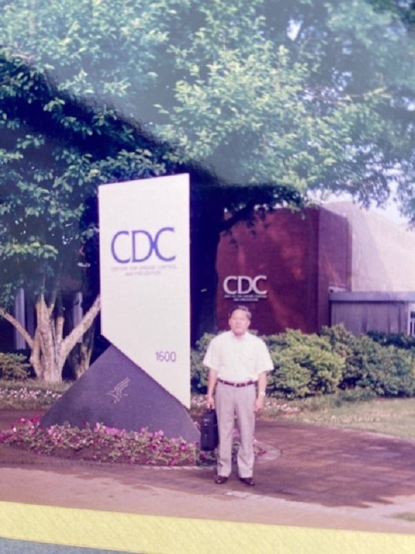 Professor - Doctor of Science Phung Dac Cam at CDC Atlanta.