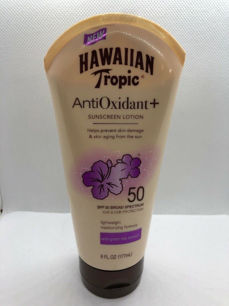 Hawaiian Tropic Antioxidant Plus Sunscreen Lotion SPF 50