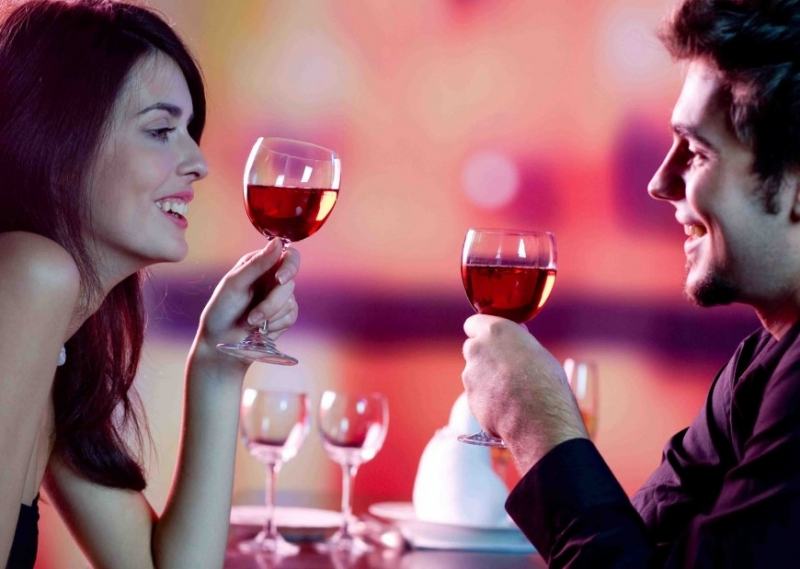 Couples in France often celebrate Valentine's Day with light, romantic meals.