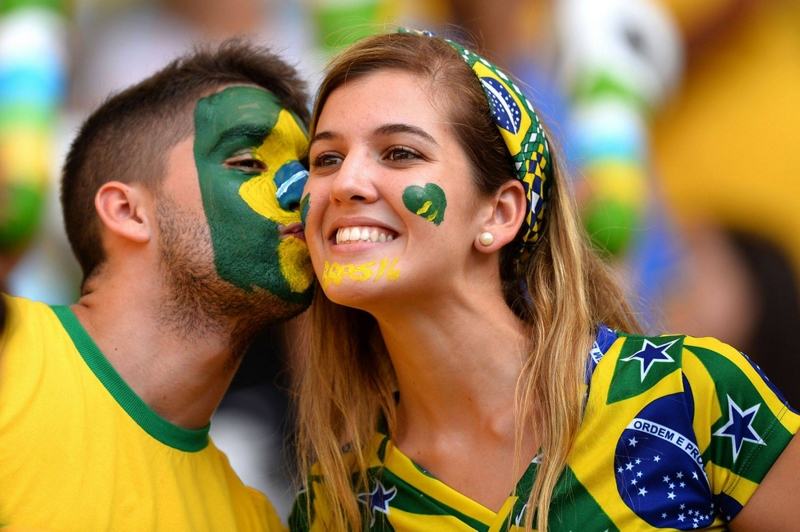 Brazilians celebrate Valentine's Day with gifts and dinners with friends and relatives.