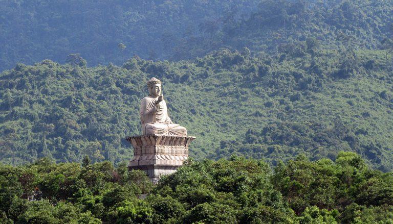 Buddha statue sacred place