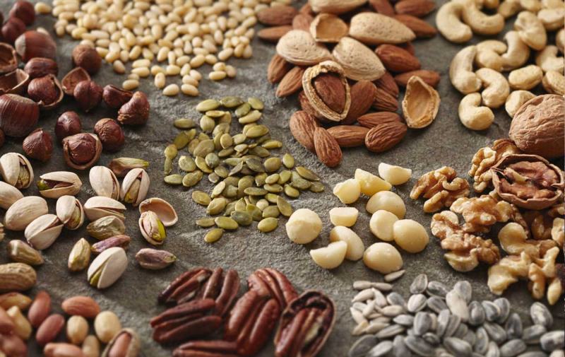 Nuts are delicious and contain many nutrients that can make hair grow faster.