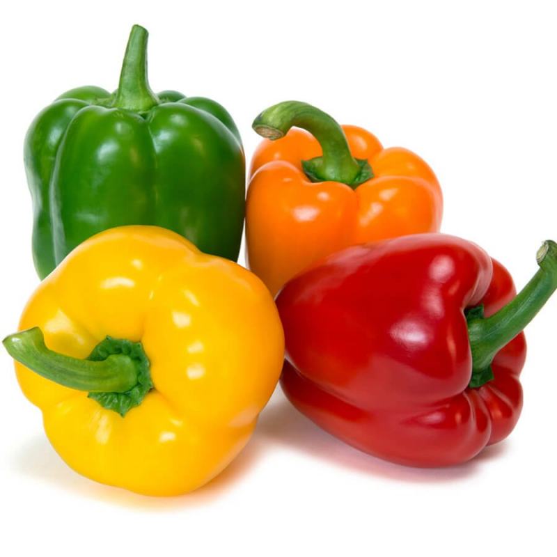 Bell peppers are a great source of vitamin C, which can make hair grow faster.