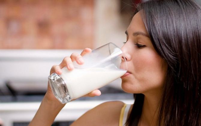 Fresh milk is dubbed the "best companion" of women who want to lose weight