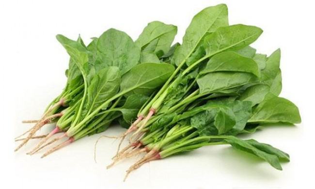 Spinach is very good for children with constipation
